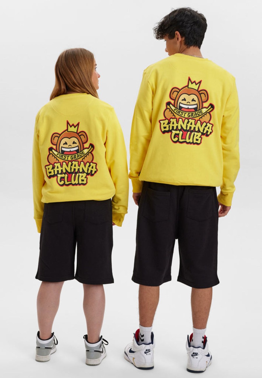 Toj FirstGrade | Fg Banana Club Crewneck - Gul