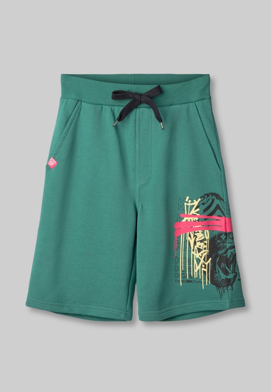 Toj FirstGrade | Firstgrade "Graffiti" Shorts - Dragons Green