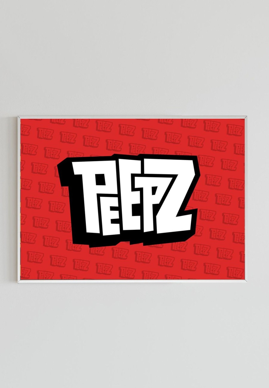 Tilbehor FirstGrade | Peepz Logo- Plakat