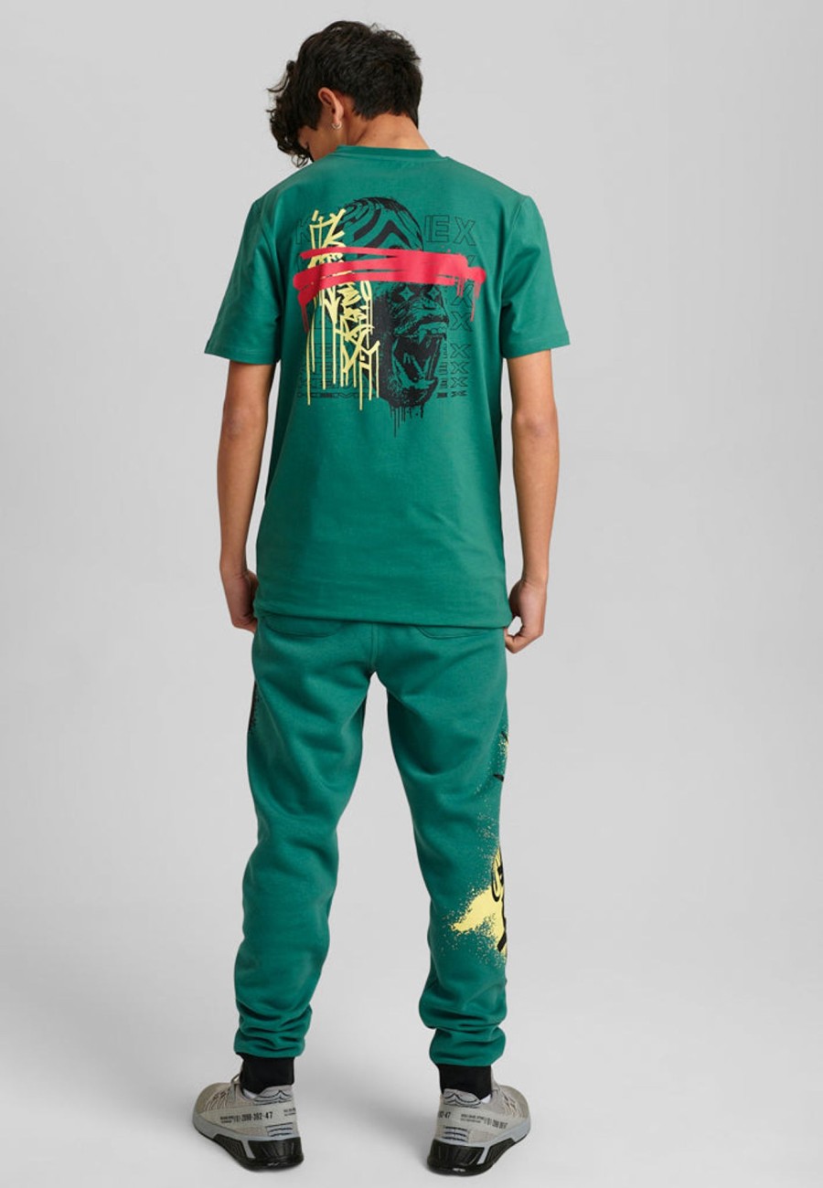 Toj FirstGrade | Firstgrade "Graffiti" Tee - Dragons Green