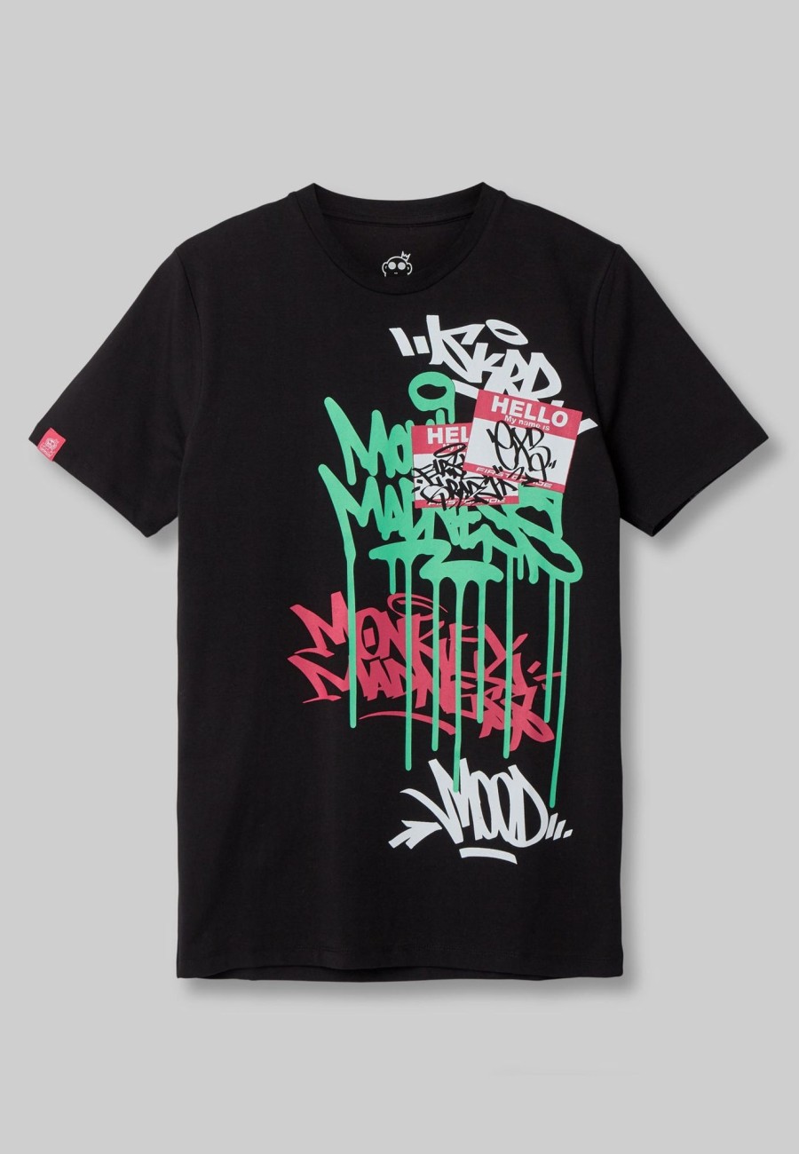 Toj FirstGrade | Firstgrade "Graffiti" Tee - Black