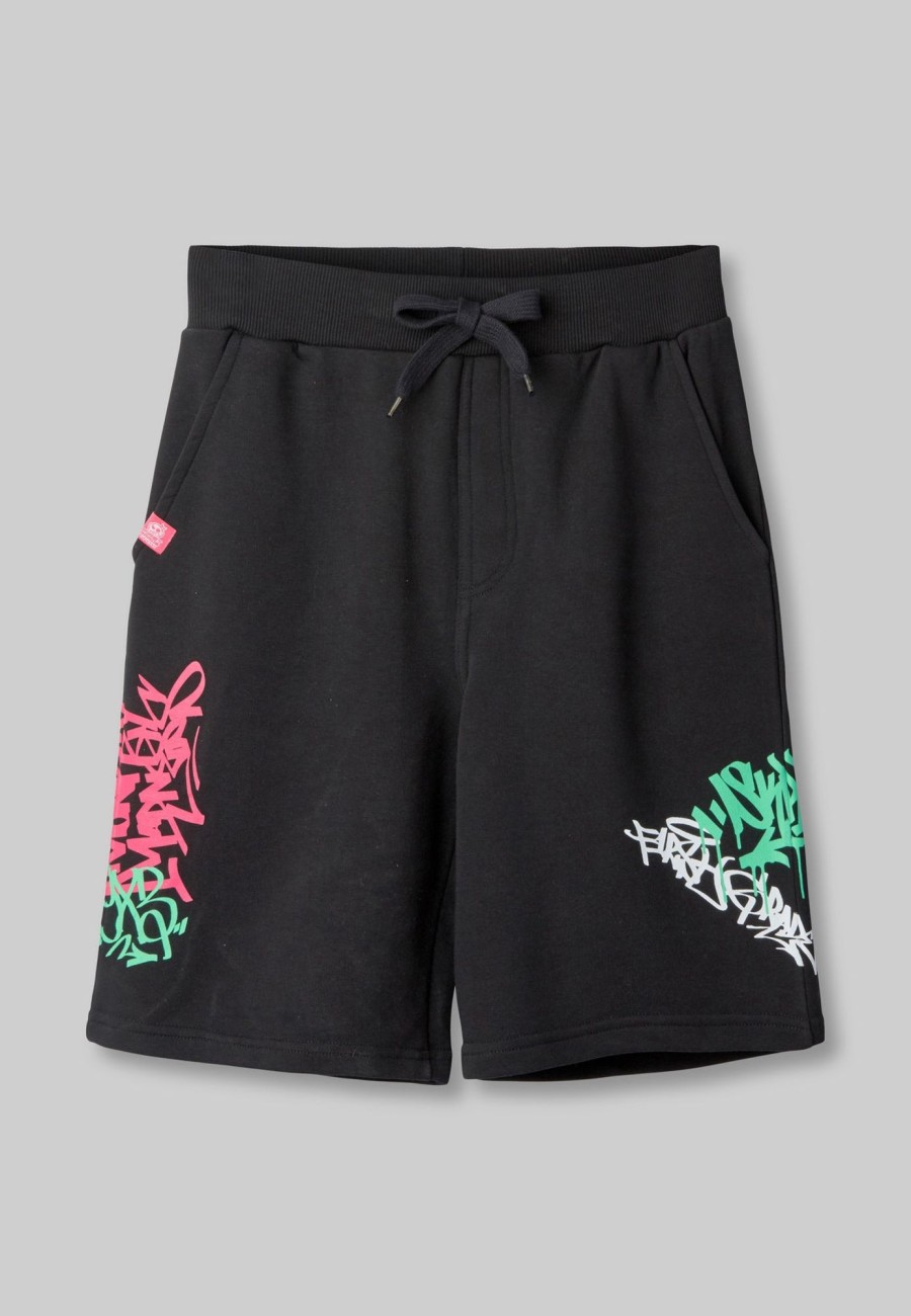 Toj FirstGrade | Firstgrade "Graffiti" Shorts - Black