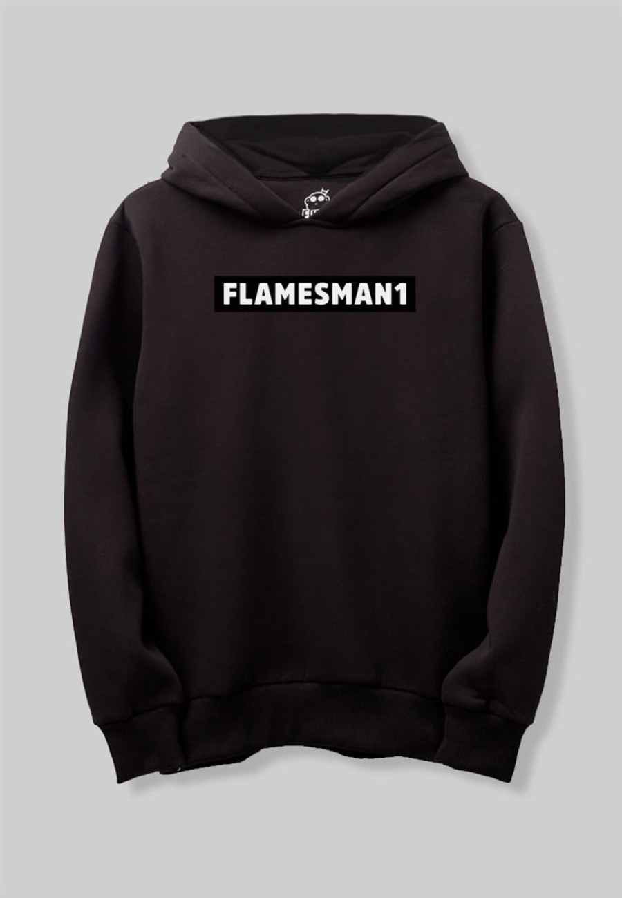 Toj Flamesman1 | Black On Black Hoodie *Limited Edition* - Flamesman1