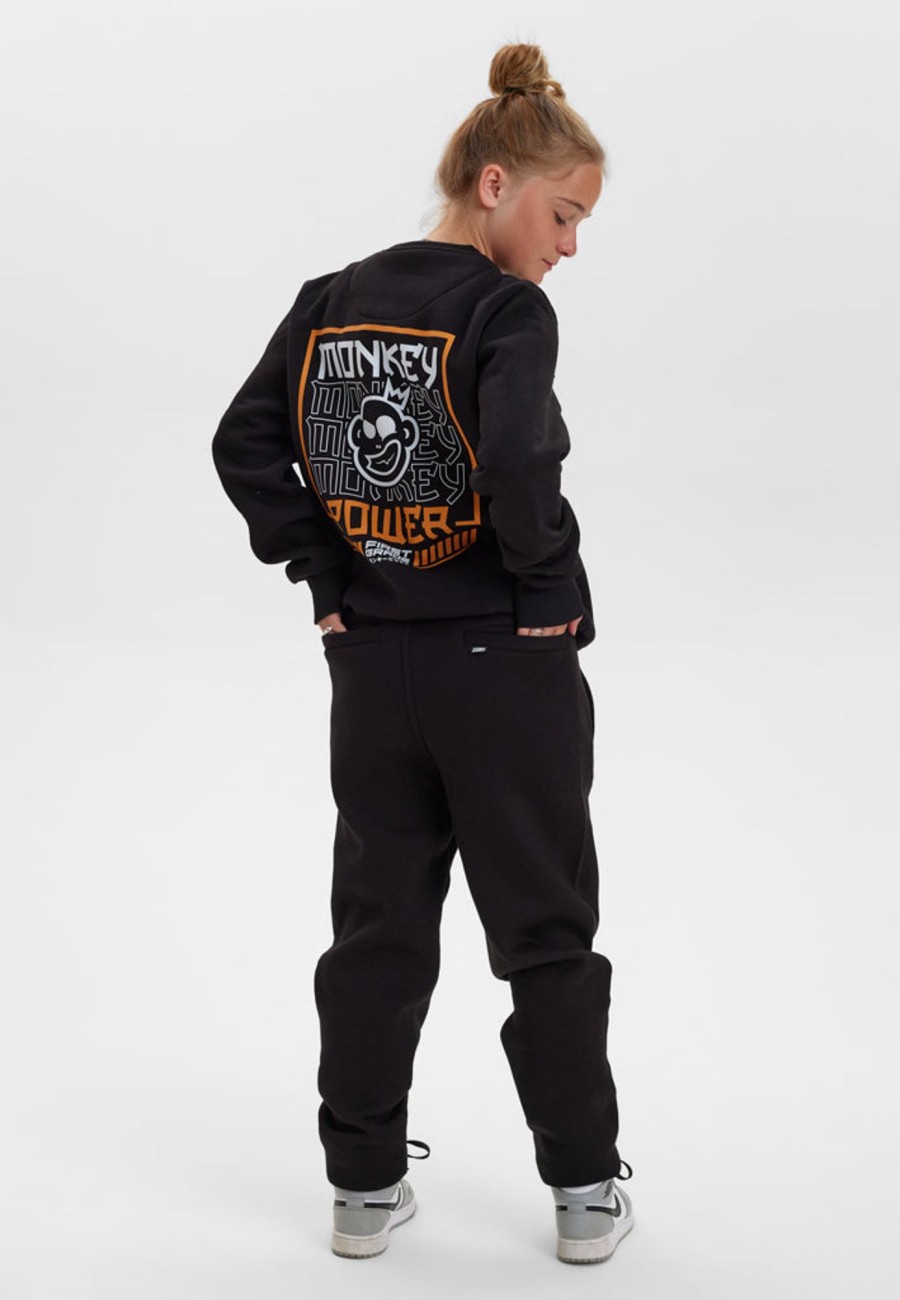 Toj FirstGrade | Fg Monkey Power Crewneck - Sort