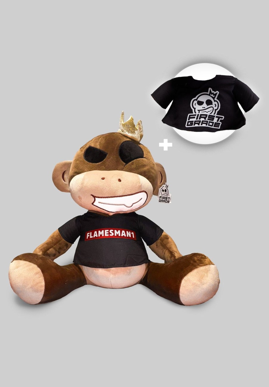 Tilbehor Flamesman1 | Monkey Bamse + Flamesman1 T-Shirt