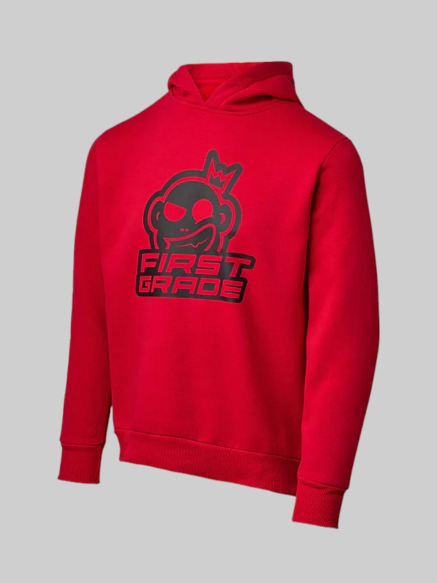 Toj FirstGrade | Firstgrade - Club / Logo - Rod Hoodie