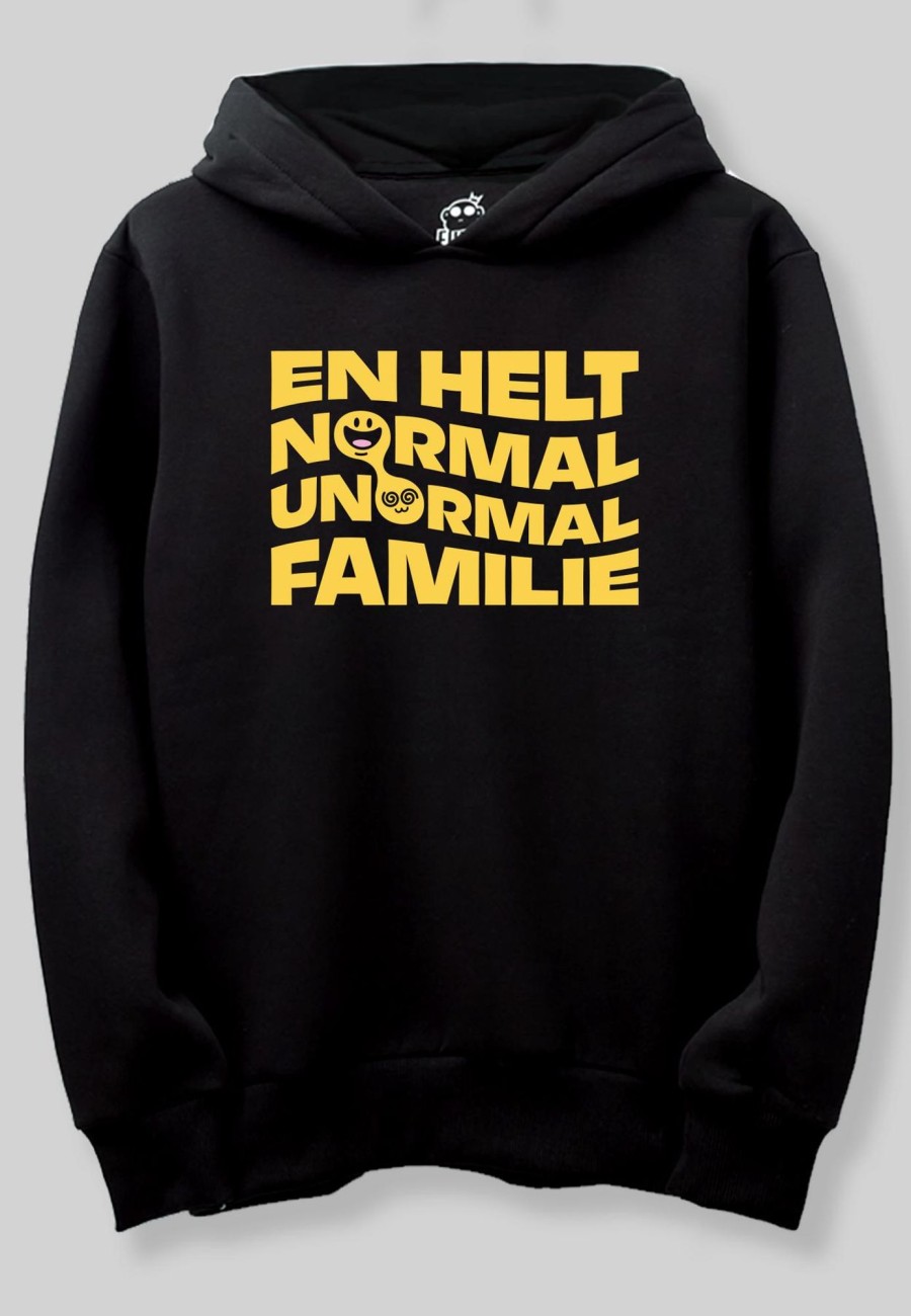 Toj Familien Münster | Familien Munster - "Normal / Unormal Familie" - Sort Hoodie