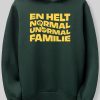 Toj Familien Münster | Familien Munster - "Normal / Unormal Familie" - Gron Hoodie