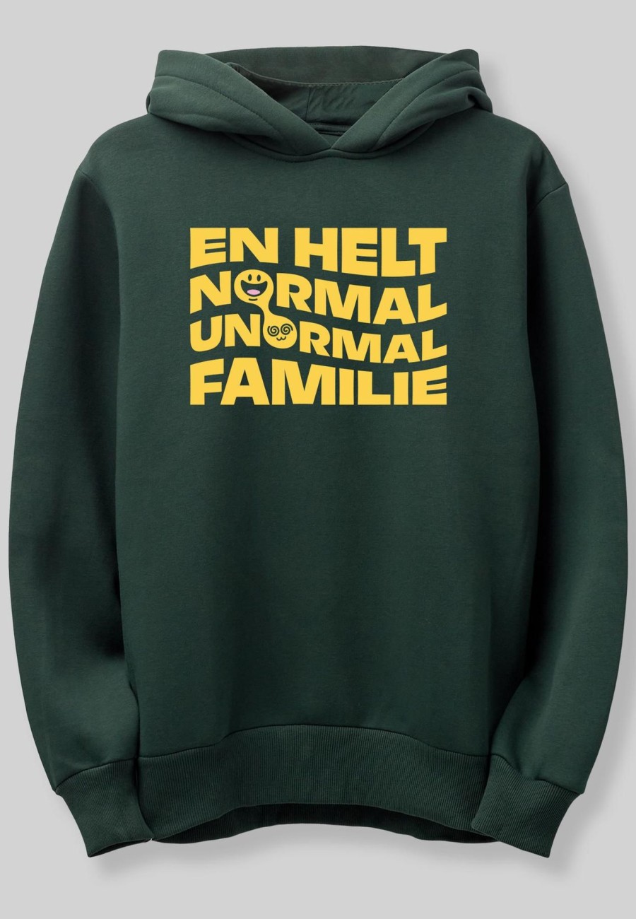 Toj Familien Münster | Familien Munster - "Normal / Unormal Familie" - Gron Hoodie