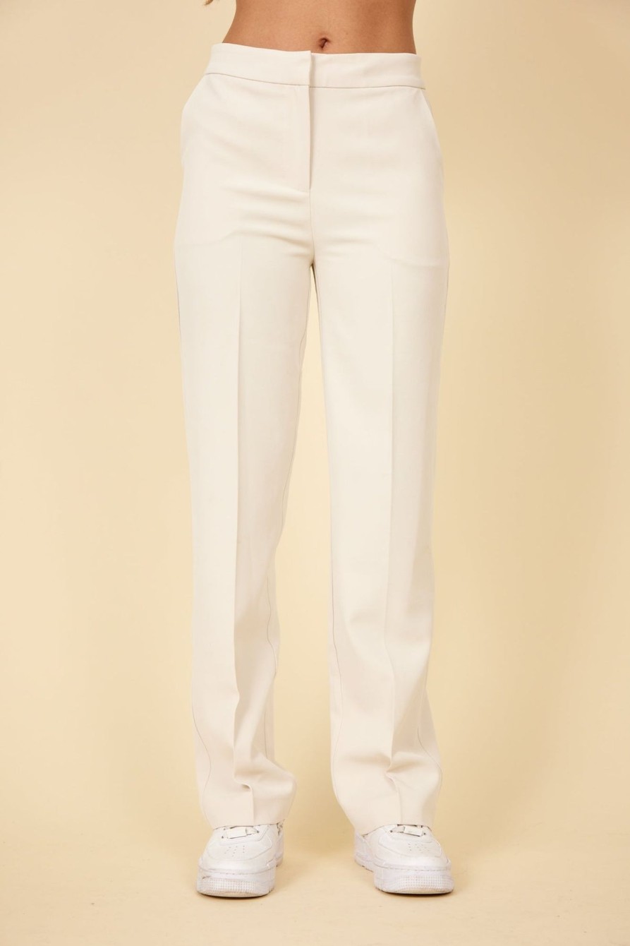 Toj ONME | Onme X Rebecca Suit Pants Beige