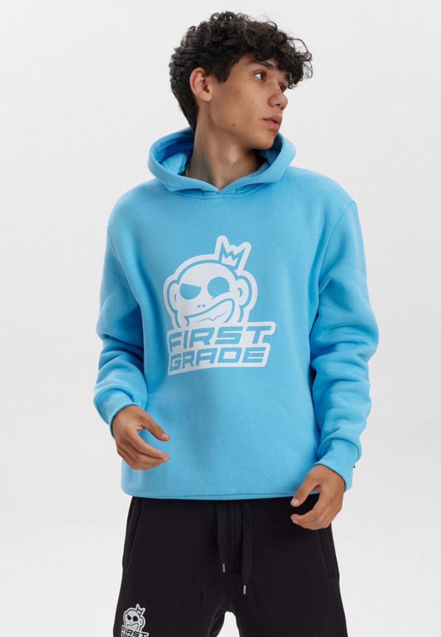 Toj FirstGrade | Firstgrade - Club / Logo - Lysebla Hoodie