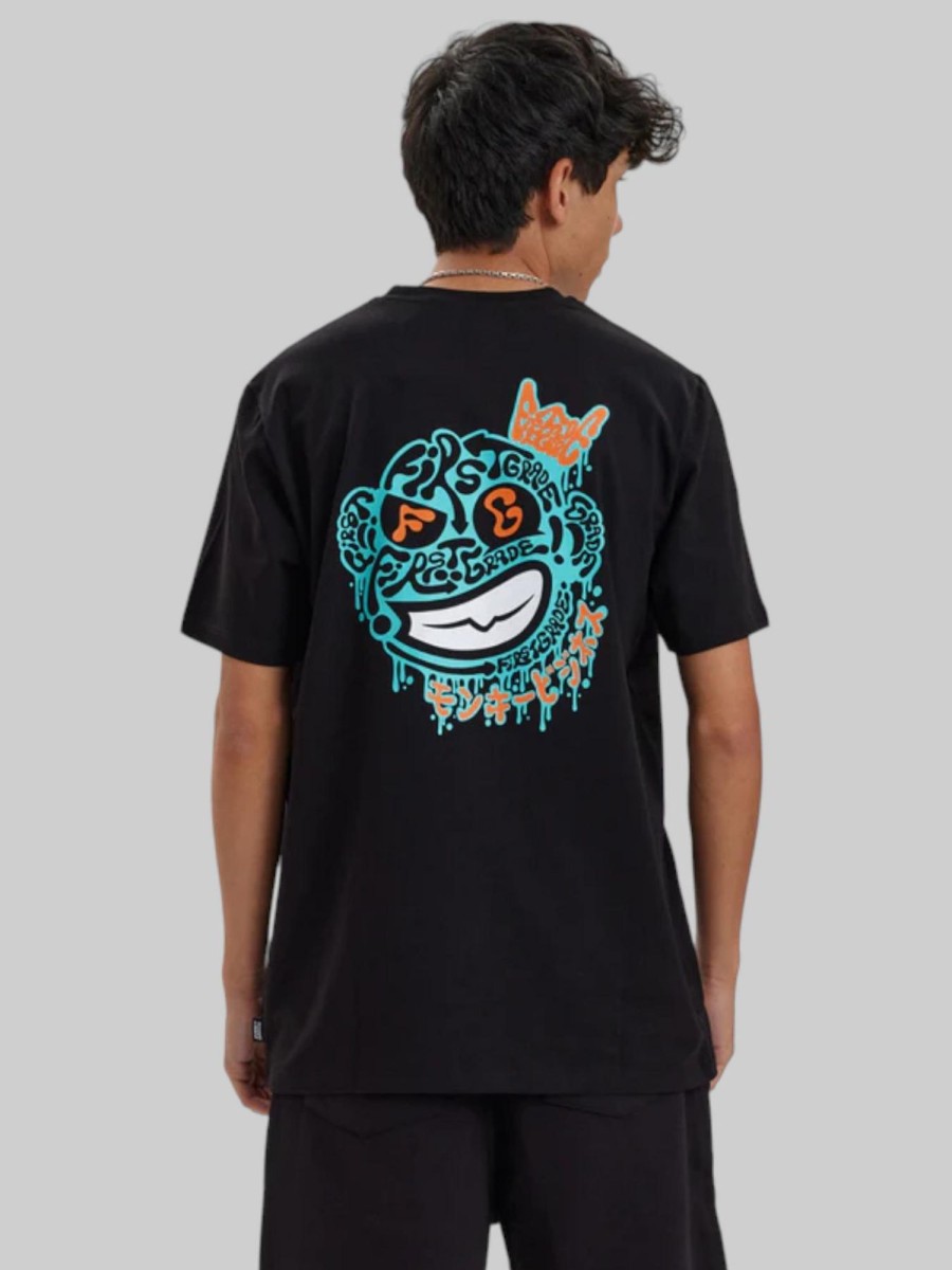 Toj FirstGrade | Fg Trippy Ape Tee - Sort