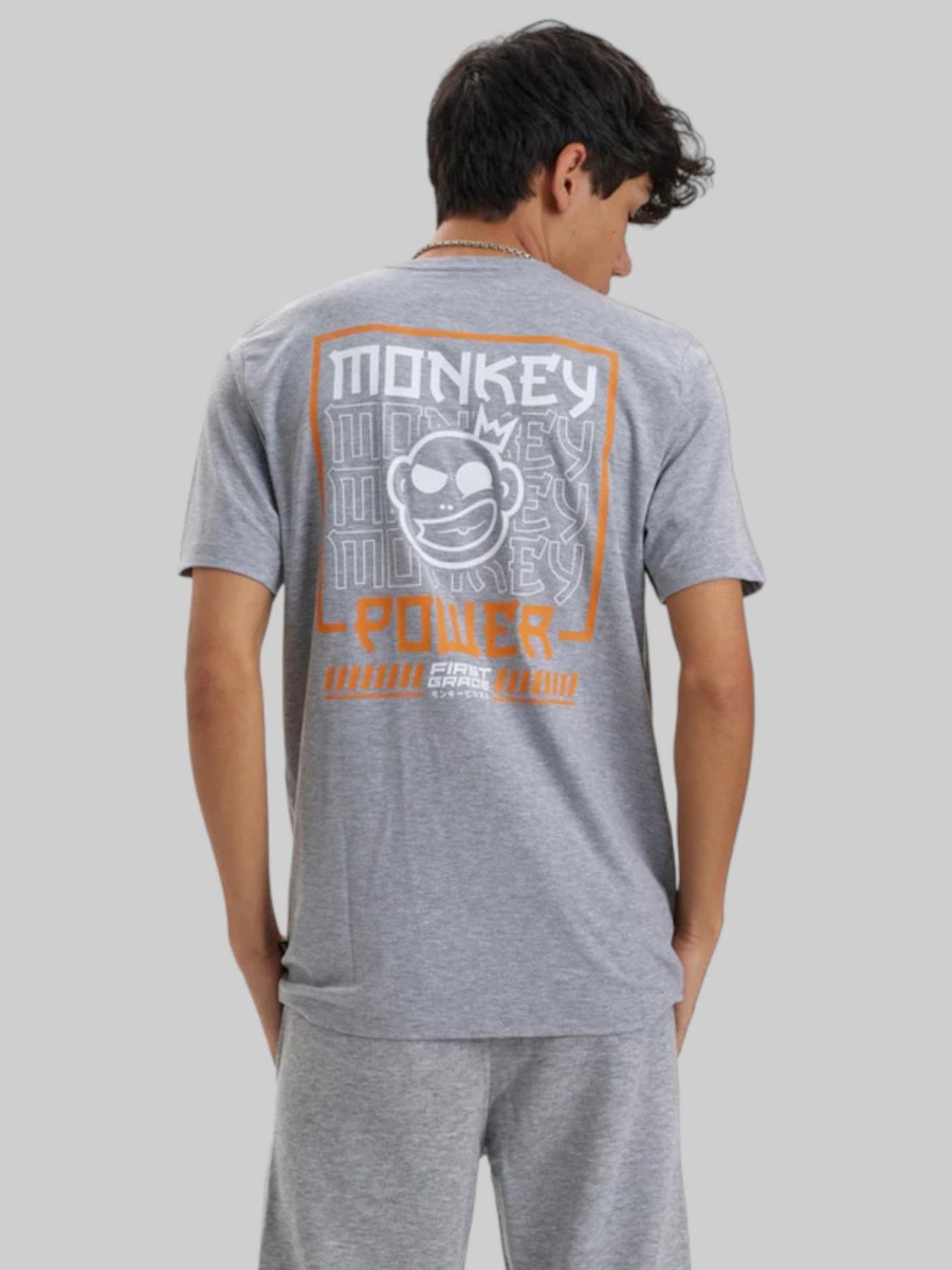 Toj FirstGrade | Fg Monkey Power Tee - Gra