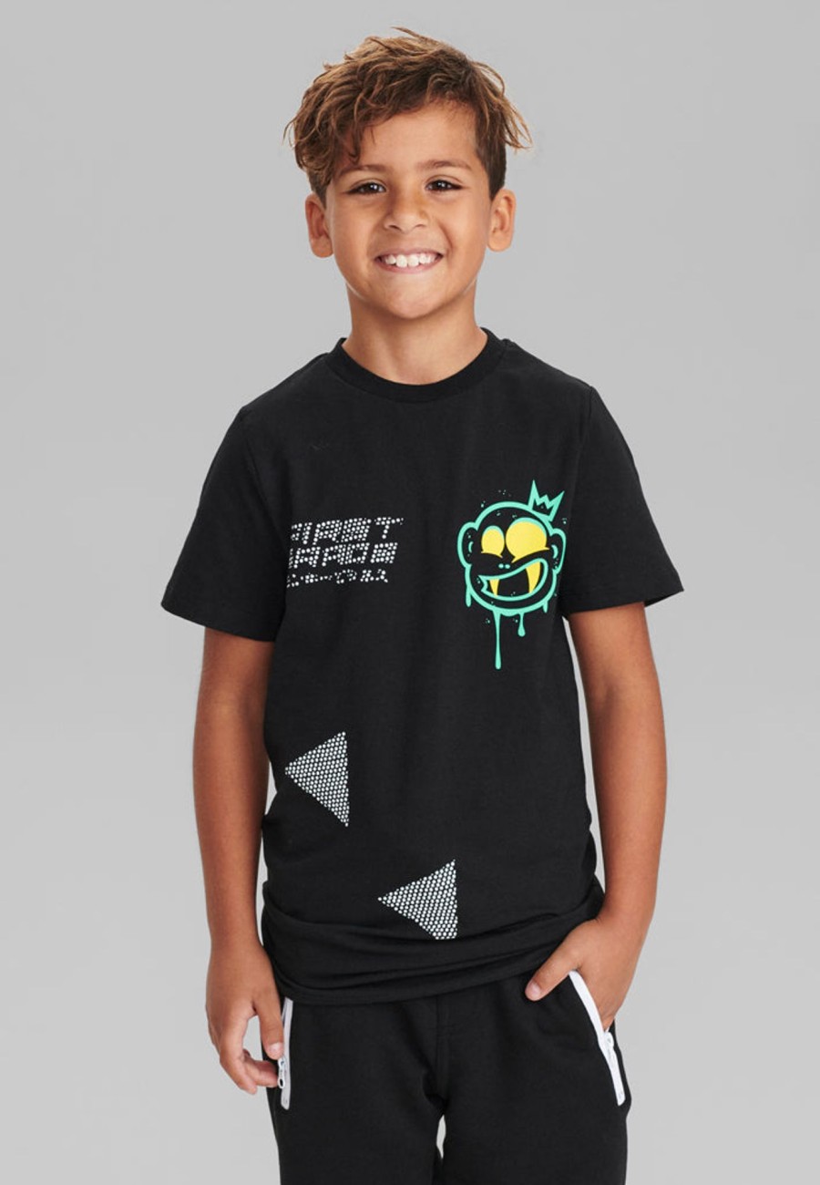 Toj FirstGrade | Dots T-Shirt - Sort