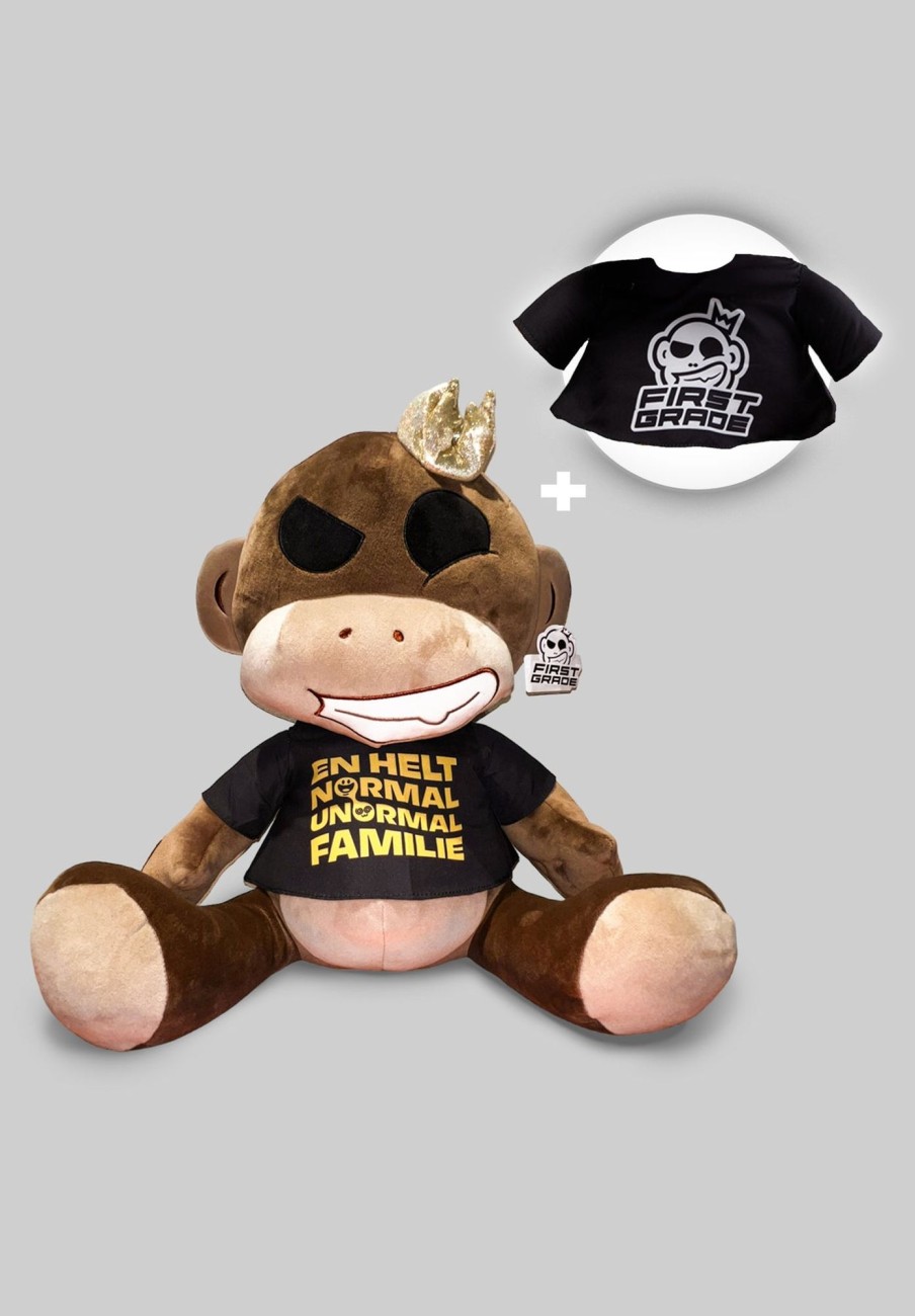 Tilbehor Familien Münster | Monkey Bamse + Familien Munster T-Shirt