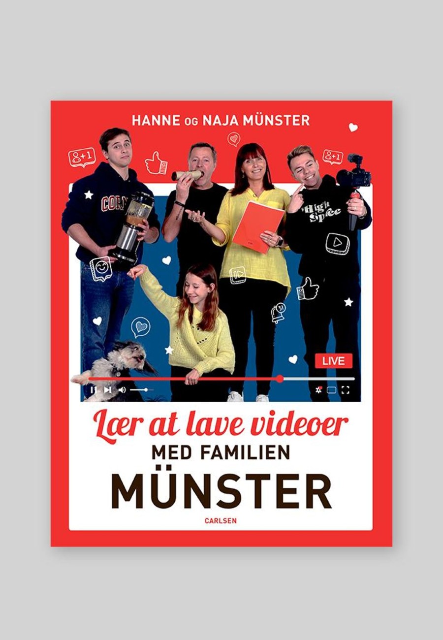 Tilbehor Familien Münster | Hanne Og Naja Munster - Laer At Lave Videoer Med Familien Munster